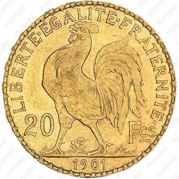 20 франков 1901