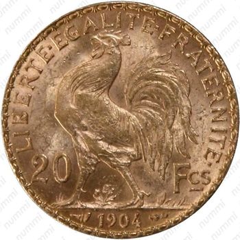20 франков 1904