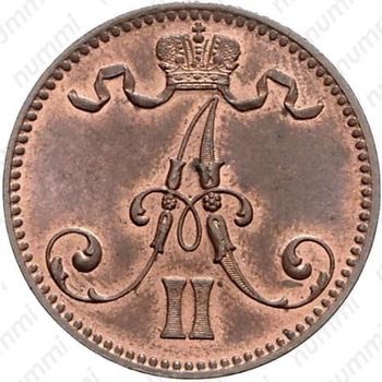 5 пенни 1867 - Аверс