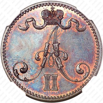 5 пенни 1870 - Аверс