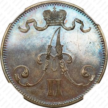 5 пенни 1873 - Аверс