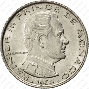 1 франк 1960 - Аверс