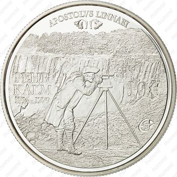 10 евро 2011, Пер Кальм - Реверс