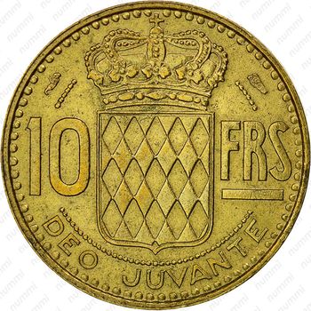 10 франков 1951 - Реверс
