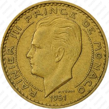 20 франков 1951 - Аверс