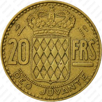 20 франков 1951 - Реверс