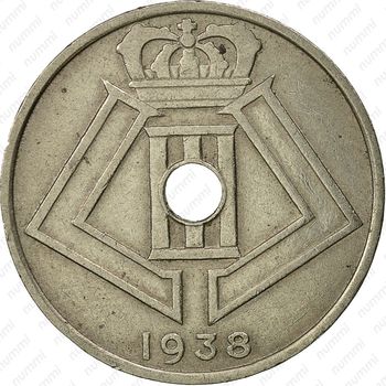 25 сантимов 1938 - Аверс