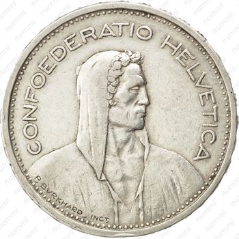 5 франков 1931 - Аверс