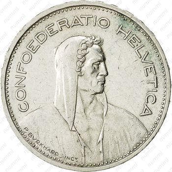 5 франков 1951 - Аверс
