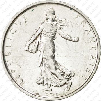 5 франков 1964 - Аверс