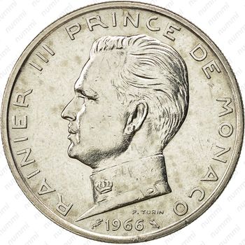 5 франков 1966 - Аверс