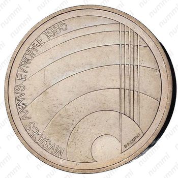 5 франков 1985 - Аверс