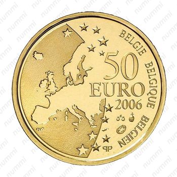 50 евро 2006, Юст Липсий - Аверс