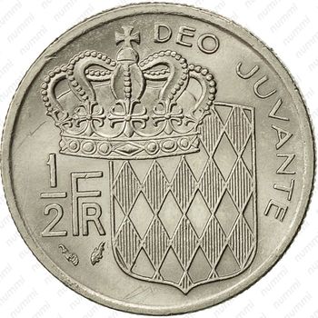1/2 франка 1982 - Реверс