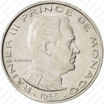 1 франк 1966 - Аверс