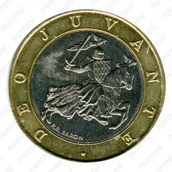 10 франков 1989 - Аверс