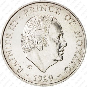 100 франков 1989 - Аверс
