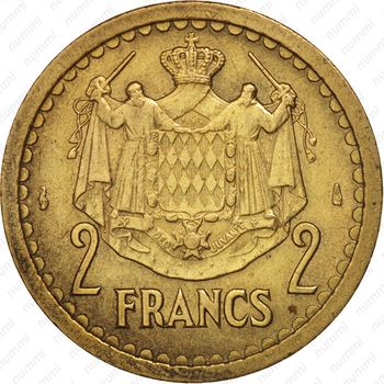 2 франка 1945 - Реверс