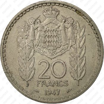 20 франков 1947 - Реверс