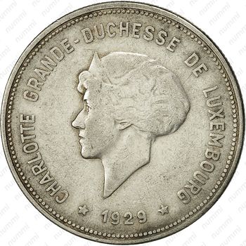 5 франков 1929 - Аверс