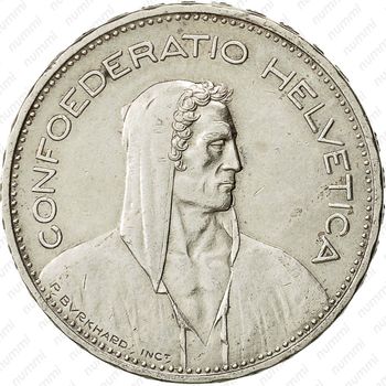 5 франков 1935 - Аверс