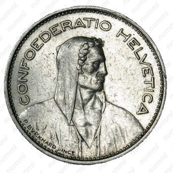 5 франков 1937 - Аверс