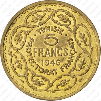 5 франков 1946 - Реверс
