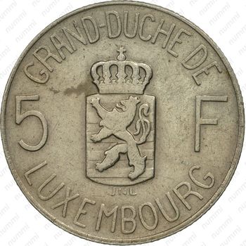5 франков 1962 - Реверс