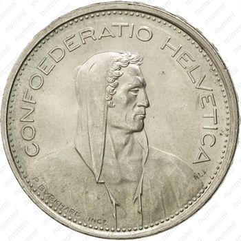 5 франков 1967 - Аверс