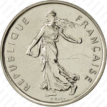 5 франков 1973 - Аверс