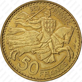 50 франков 1950 - Реверс