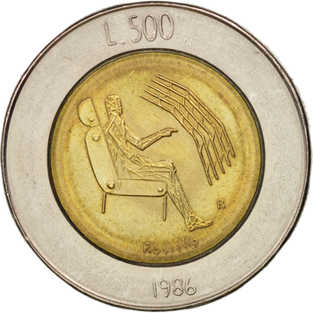 500 лир 1986