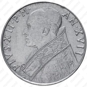 100 лир 1955 - Аверс