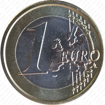 1 евро 2013, регулярный чекан Ватикана (Бенедикт XVI) - Реверс