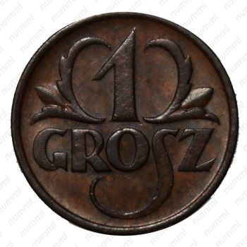 1 грош 1925 - Реверс
