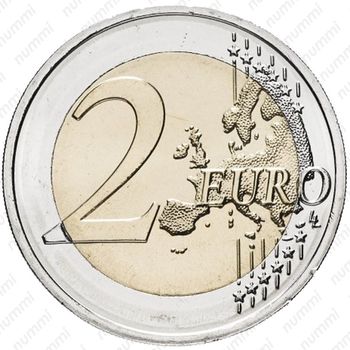 2 евро 2017, Латгалия - Реверс