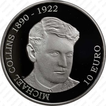 10 евро 2012, Коллинз - Реверс