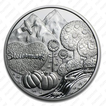 10 евро 2012, Штирия, серебро (серебро) (серебро) - Реверс