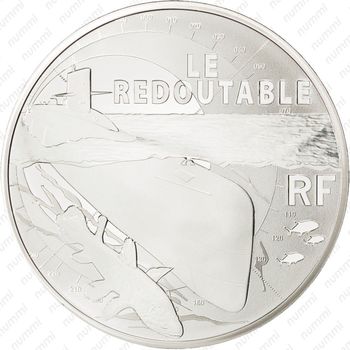10 евро 2014, Редутабль - Реверс