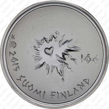 10 евро 2015, сису - Аверс