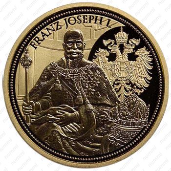 100 евро 2012, Корона Австрийской империи - Реверс