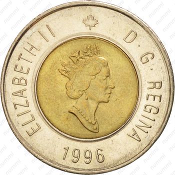2 доллара 1996 - Аверс