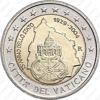 2 евро 2004 - Аверс
