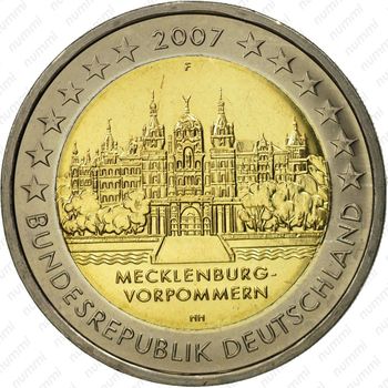 2 евро 2007, Мекленбург - Аверс