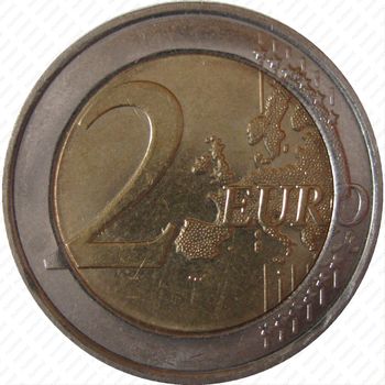 2 евро 2008, J - Реверс