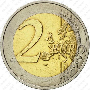 2 евро 2010, Шарль де Голль - Реверс