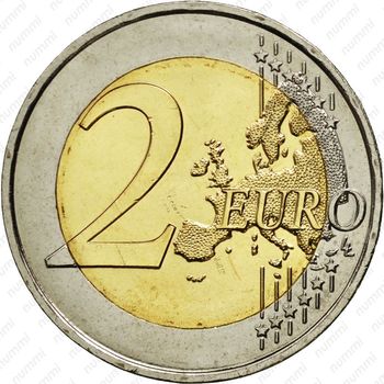 2 евро 2014, высадка в Нормандии - Реверс