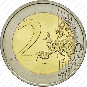 2 евро 2015, 30 лет флагу, (Австрия) (Австрия) (Австрия) (Австрия) (Австрия) (Австрия) (Австрия) (Австрия) (Австрия) - Реверс