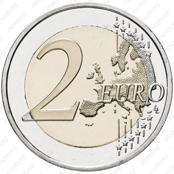 2 евро 2017, Курземе - Реверс