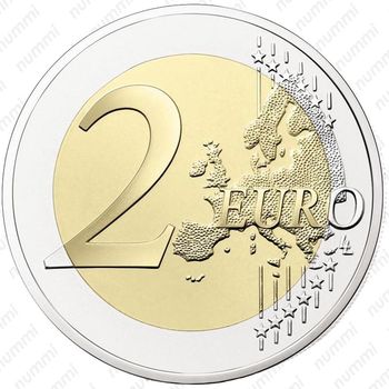 2 евро 2017 - Реверс
